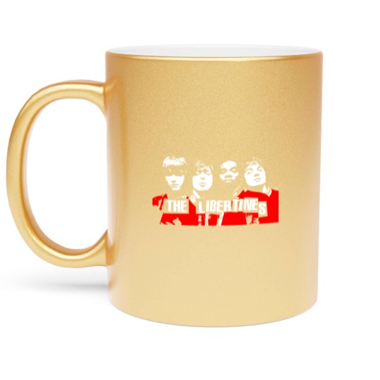 Discover The Libertines MusicThe Libertines Music Metallic Mugs