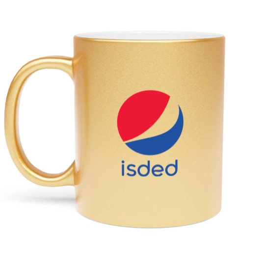 Discover isded boisson gazeuse Metallic Mugs