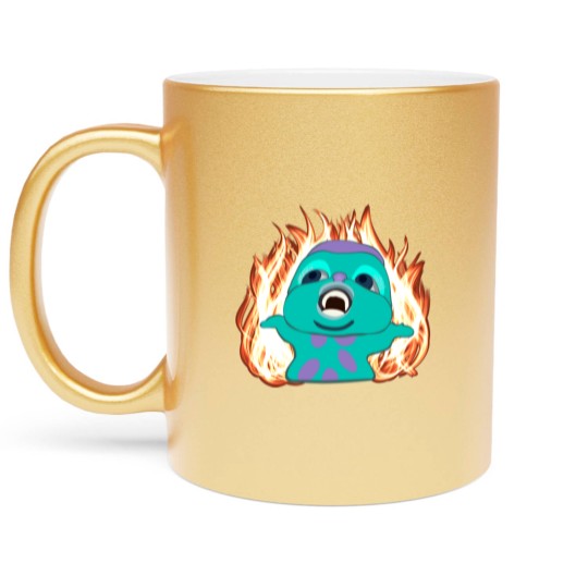Discover Bibble Meme Illustrated Active Metallic Mugs