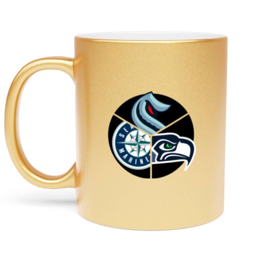 Discover Seattle Sports | Active Metallic Mugs