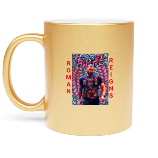 Discover Roman Reigns Metallic Mugs