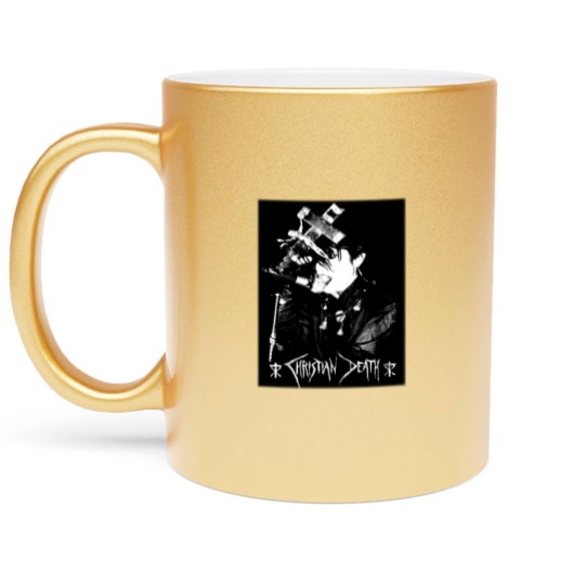 Discover Rozz Williams Chrisitan Death Metallic Mugs