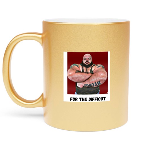 Discover Kyriakos Grizzly For the Difficult Classic Metallic Mugs | Active Metallic Mugs
