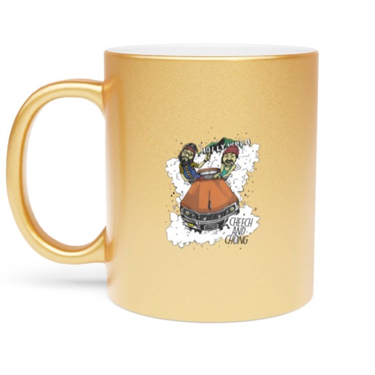 Discover Hollyweed Cheech and Chong Metallic Mugs