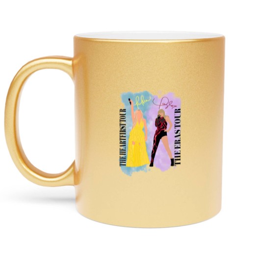Discover Kelsea Ballerini Taylor Swifterini Tour Metallic Mugs - Heartfirst Eras