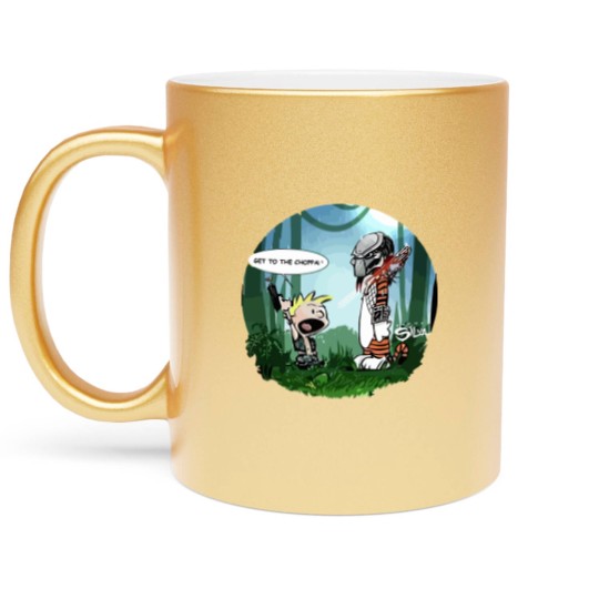 Discover the calvin and hobbes bill watterson Classic Metallic Mugs