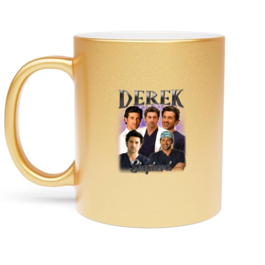 Discover Derek Shepherd Metallic Mugs, Derek Shepherd  Vintage