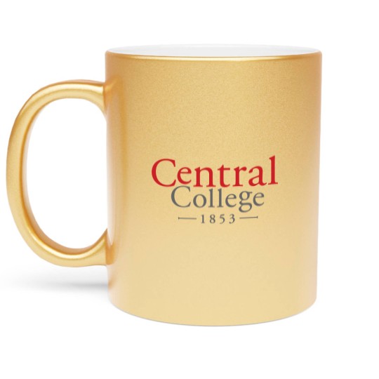 Discover Central College (Iowa) Established 1853 Metallic Mugs