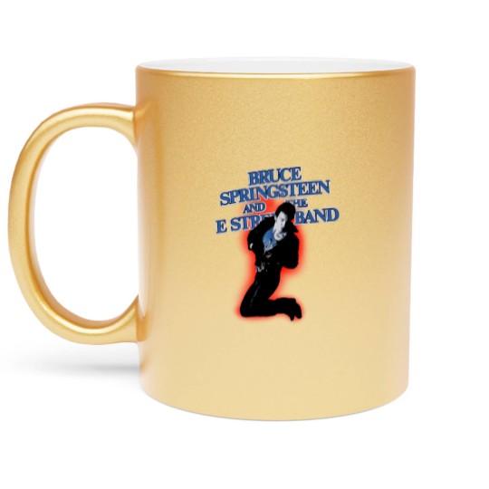 Discover Vintage 1984 Bruce Springsteen born in the usa Tour Sun Fade Metallic Mugs