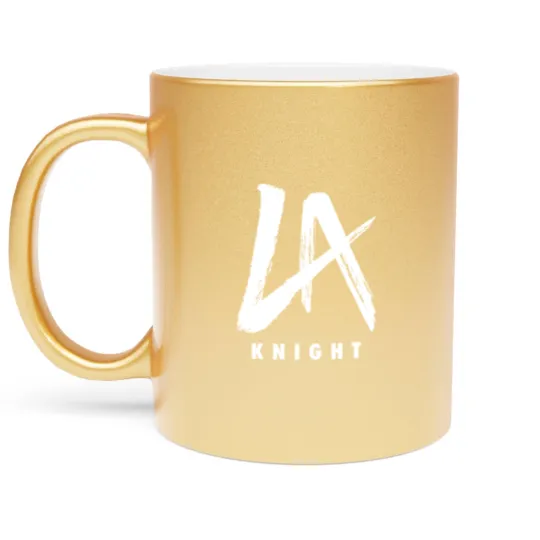Discover LA Knight YEAH! Wrestling Entertainment Metallic Mugs Wrestling Entertainment SmacDown