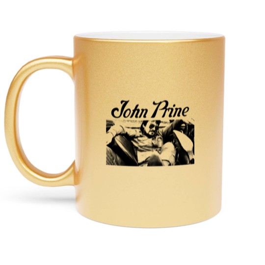 Discover John Prine Sweet Revenge | Outlaw Country western Metallic Mugs