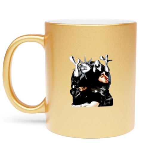 Discover Vintage 90s Bootleg Style Yeat Metallic Mugs