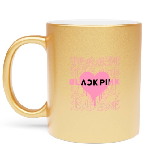 Discover Blackpink Metallic Mugs, Born Pink Metallic Mugs, Love On F.ire Blackpink