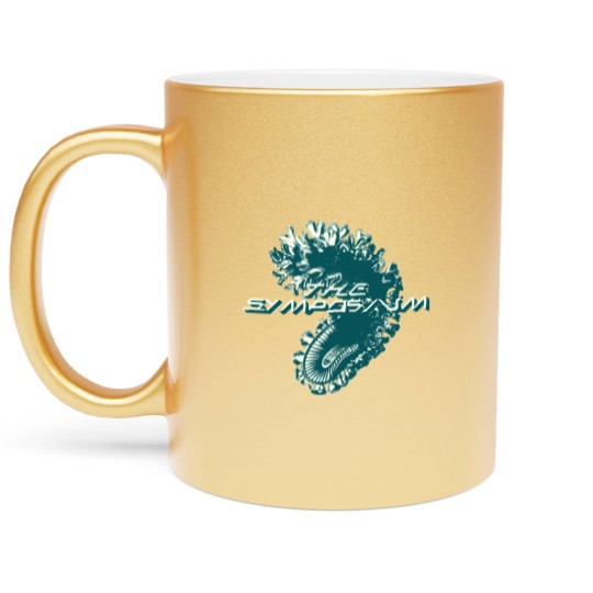 Discover The Symposium sci-fi with new logo Metallic Mugs