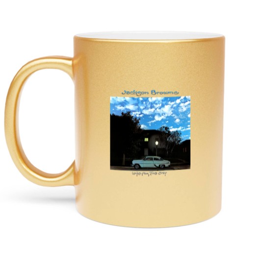 Discover Jackson Browne Late For The Sky American Singer Country Rock Metallic Mugs