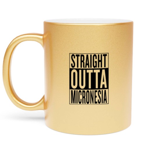 Discover Micronesia Metallic Mugs