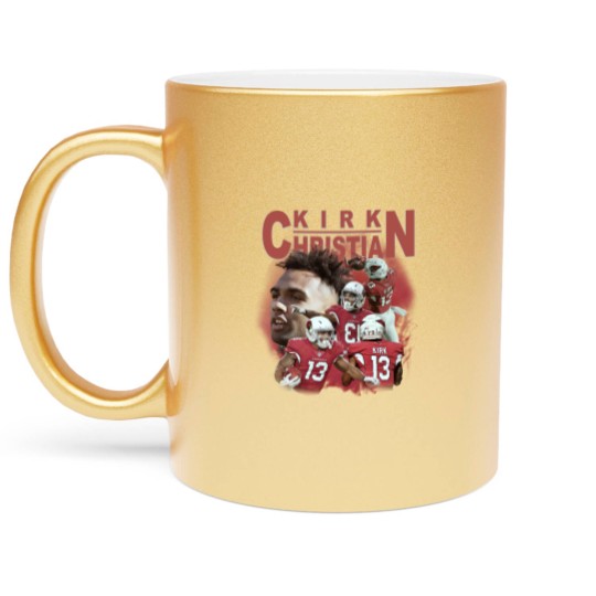 Discover Christian Kirk Metallic Mugs Graphic Sport Metallic Mugs Player Metallic Mugs
