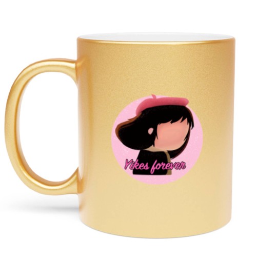 Discover Yikes Forever Little Misfortune Metallic Mugs
