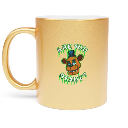 Discover Five Nights at Freddy's Freddy Fazbear's Pizza Metallic Mugs