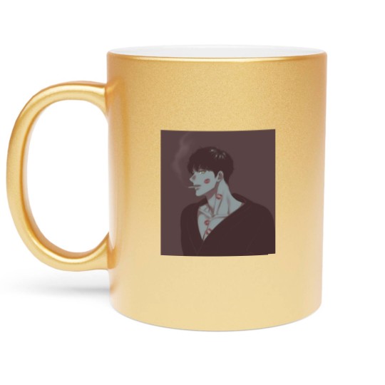 Discover Bj Alex Vintage Look Metallic Mugs