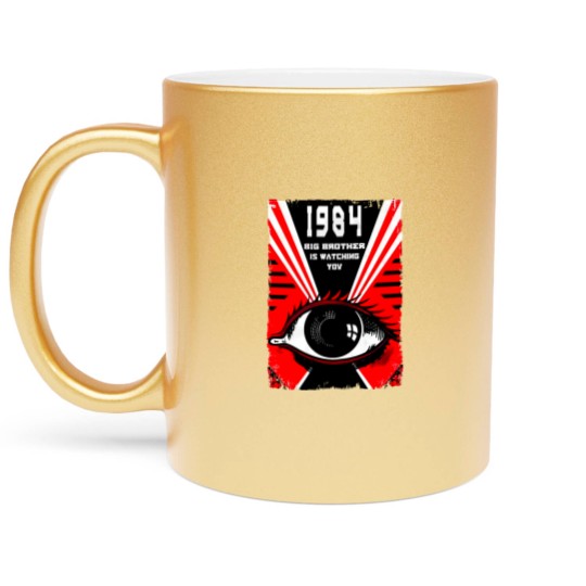 Discover 1984 V10 (Orwell) Poster Men Metallic Mugs