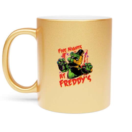 Discover Five Nights at Freddys Metallic Mugs, FNAF Metallic Mugs, Phantom Freddy