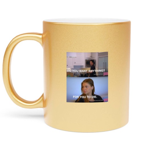 Discover Scandoval 2023 Ariana For You To Die Bravo TV Metallic Mugs, Team Ariana Vanderpump Rules Metallic Mugs