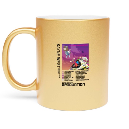 Discover NEW Kanye West Graduation Metallic Mugs, Kanye West Metallic Mugs