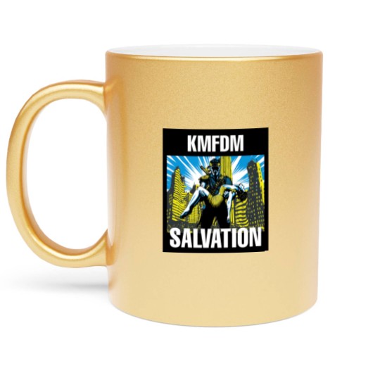Discover salvation  KMFDM Metallic Mugs
