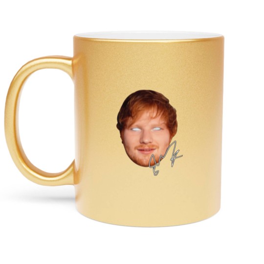 Discover Ed Shee Big Face Rap Metallic Mugs Metallic Mugs