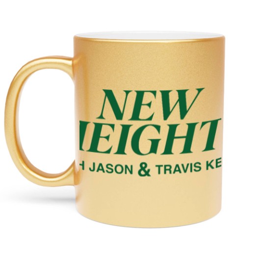 Discover New Heights Merch New Heights Podcast Metallic Mugs