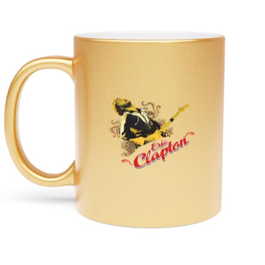 Discover Vintage Y2K Eric Clapton Guitar Band Metallic Mugs Metallic Mugs