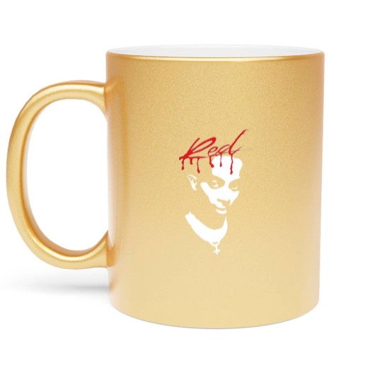 Discover PLAYBOI CARTI Metallic Mugs | Whole Lotta Red Album Merch Promo Metallic Mugs