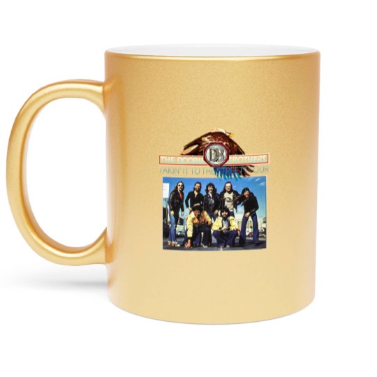 Discover The Doobie Brothers 2023 Tour Metallic Mugs the Doobie