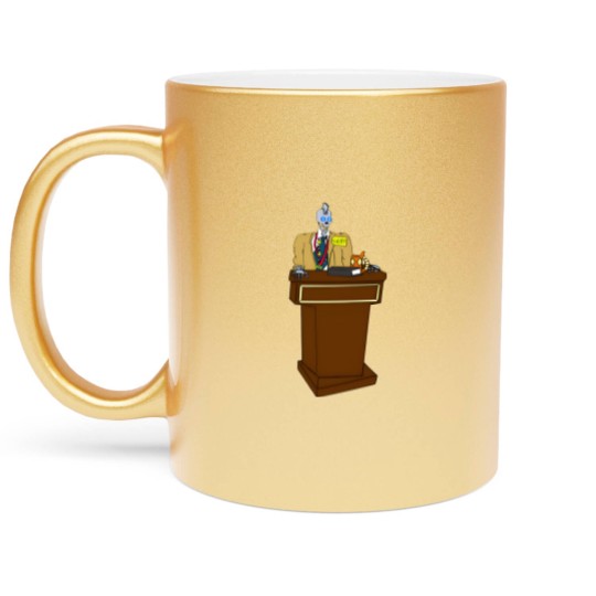 Discover Geoff Pederson - Craig Ferguson - Metallic Mugs