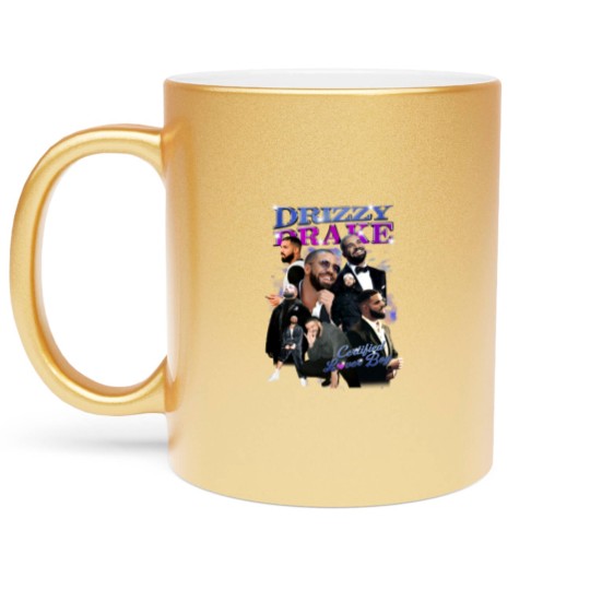 Discover Vintage Drake Metallic Mugs, Drizzy Drake Metallic Mugs, Drake Concert Metallic Mugs