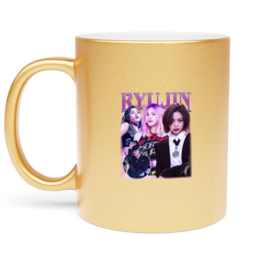 Discover Limited Ryujin Vintage Metallic Mugs, ITZY Metallic Mugs