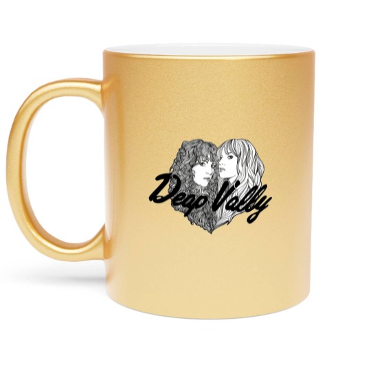 Discover Deap Vally Heart Fitted Metallic Mugs
