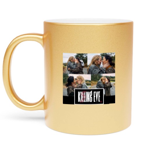 Discover Kissing Eve ❤️  Kissing Eve ❤️ Metallic Mugs