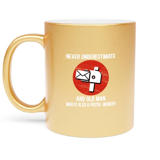 Discover Postal Worker - Postal Worker - Metallic Mugs