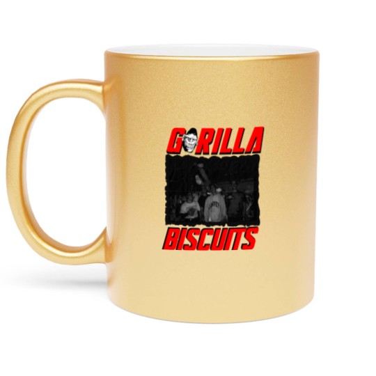 Discover band gorilla biscuits Metallic Mugs