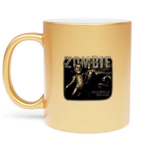 Discover Vintage Rob Zombie Metallic Mugs Hellbilly 1998 1999 Tour Rock Band Large
