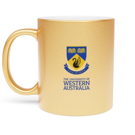 Discover Univ of Western Australia, Studies Design Metallic Mugs