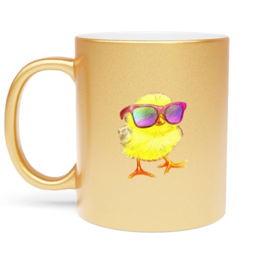 Discover Kickin Chickin Metallic Mugs