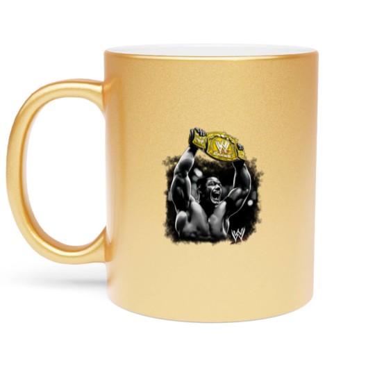 Discover Vintage Wrestling Entertainment WWF John  Cena Metallic Mugs