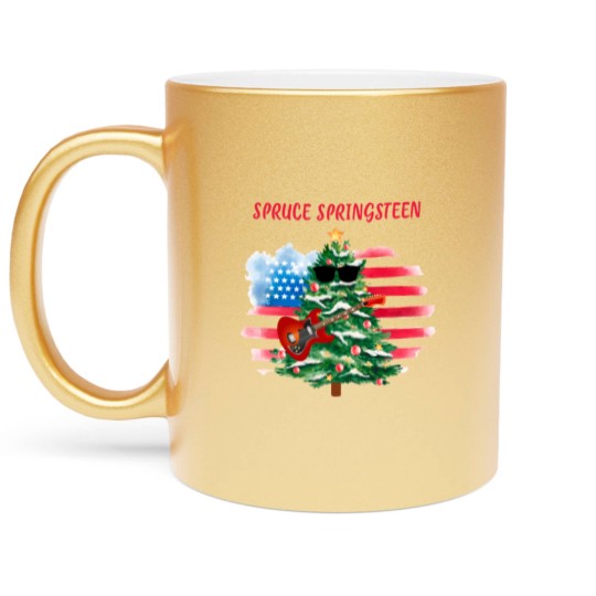 Discover Spruce Springsteen Metallic Mugs