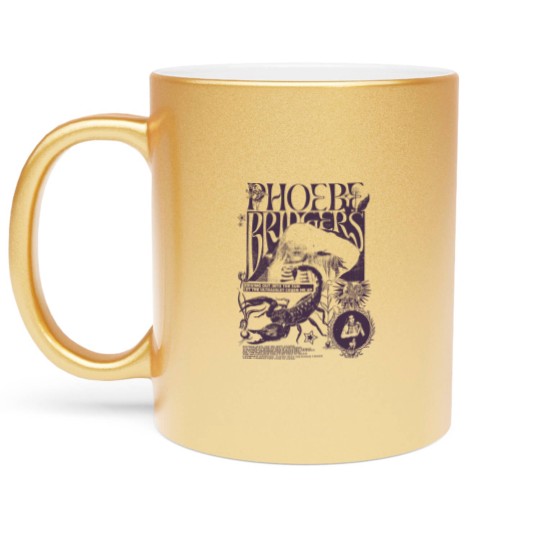 Discover Phoebe Bridgers I Know The End Punisher Merch Lyric Metallic Mugs