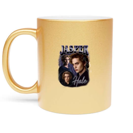 Discover Jasper Hale Metallic Mugs, Jasper Hale Metallic Mugs, Vintage Jasper Hale Twilight saga Metallic Mugs