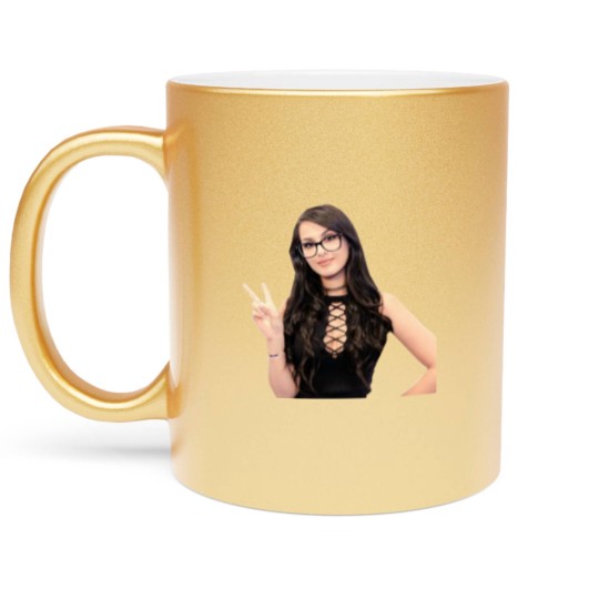 Discover sssniperwolf Metallic Mugs