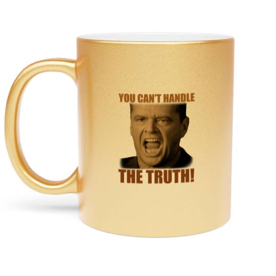Discover You Can't Handle The Truth #4 - Jack Nicholson - Metallic Mugs